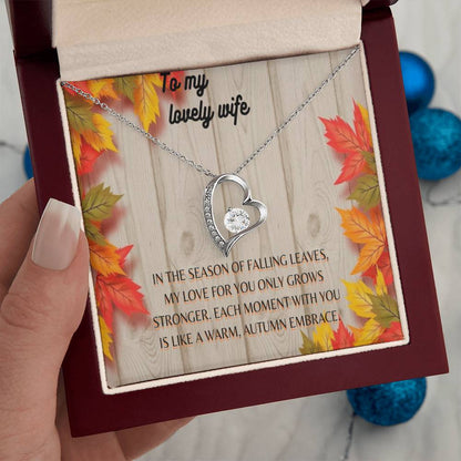 Forever Love Necklace to wife fall edition