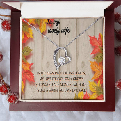 Forever Love Necklace to wife fall edition