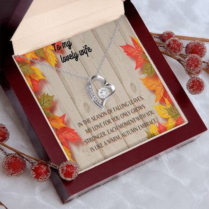 Forever Love Necklace to wife fall edition