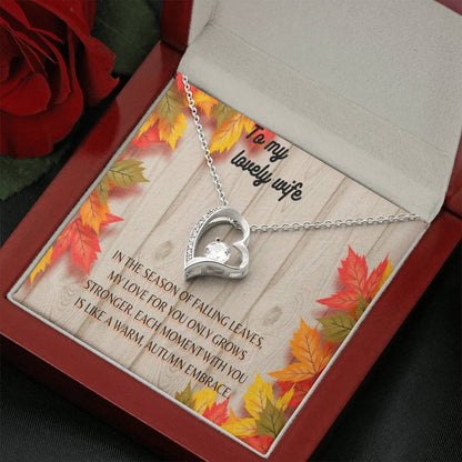 Forever Love Necklace to wife fall edition