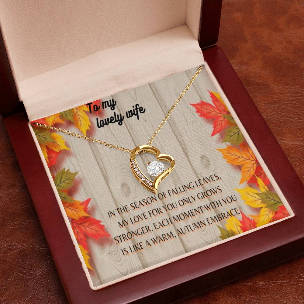 Forever Love Necklace to wife fall edition