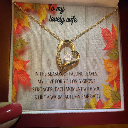 Forever Love Necklace to wife fall edition