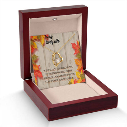 Forever Love Necklace to wife fall edition