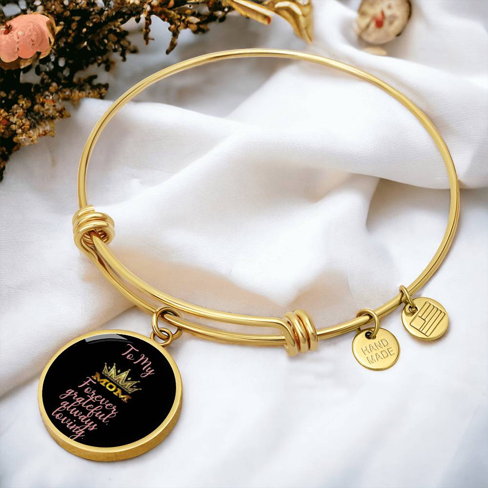 Circle Bangle to mom from son