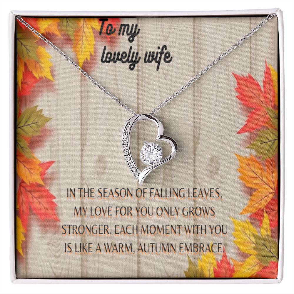 Forever Love Necklace to wife fall edition