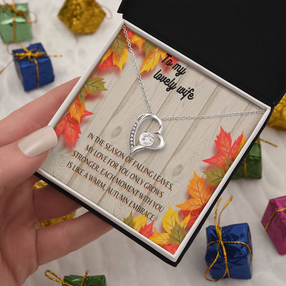 Forever Love Necklace to wife fall edition