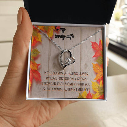 Forever Love Necklace to wife fall edition