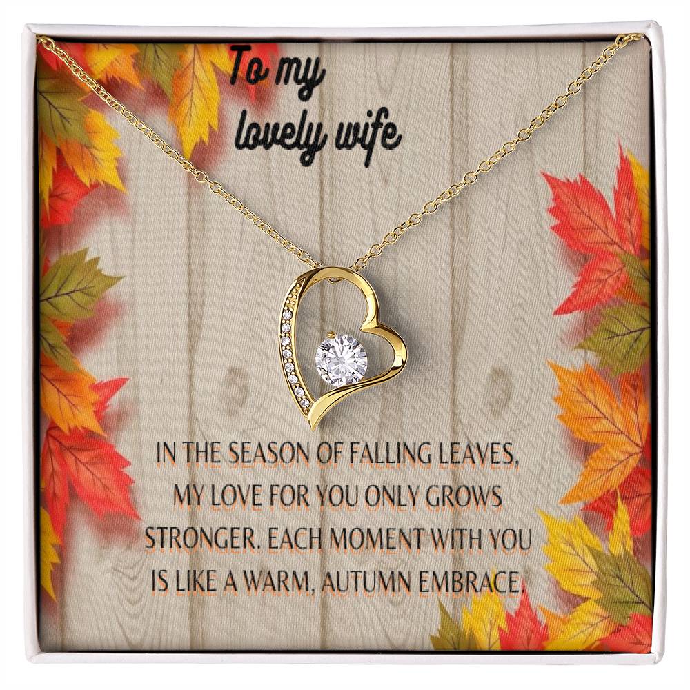 Forever Love Necklace to wife fall edition