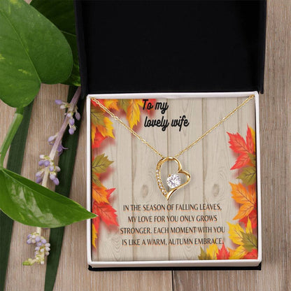 Forever Love Necklace to wife fall edition