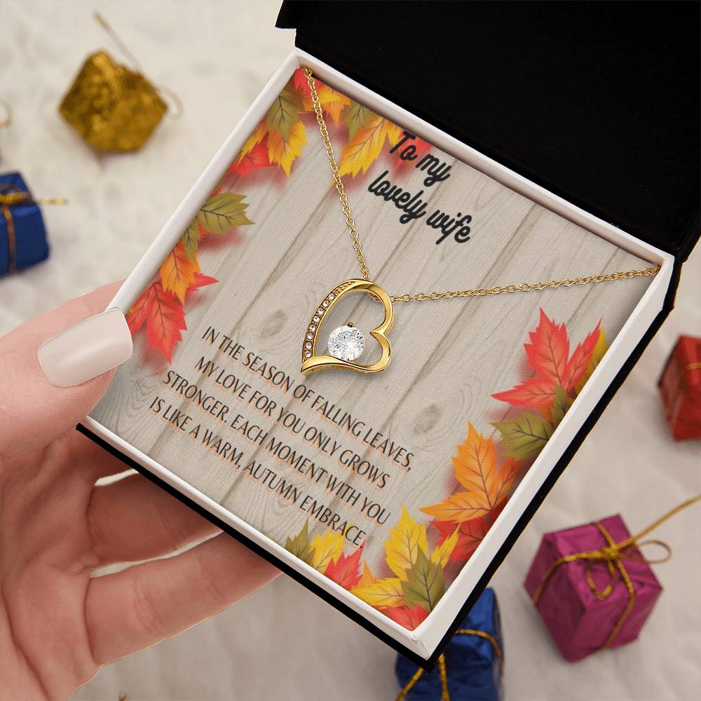 Forever Love Necklace to wife fall edition