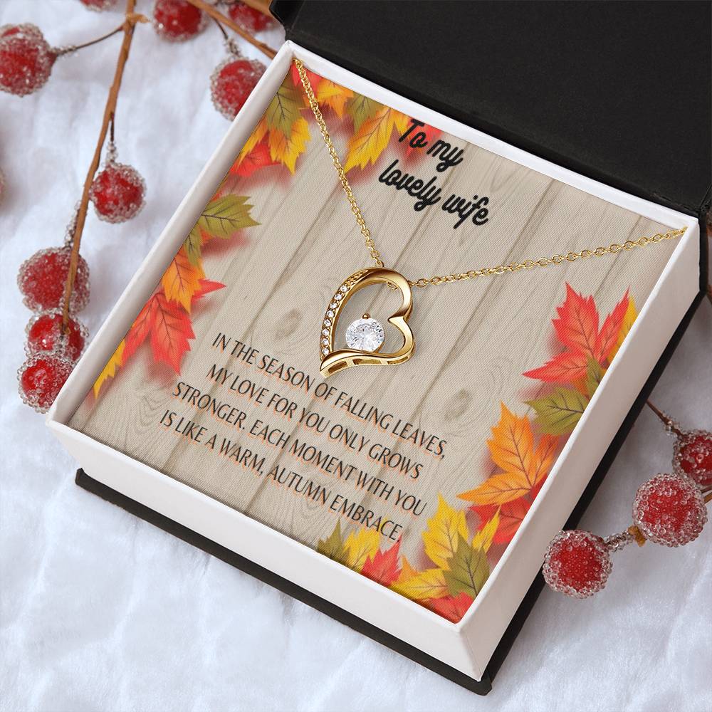 Forever Love Necklace to wife fall edition