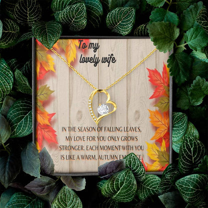 Forever Love Necklace to wife fall edition