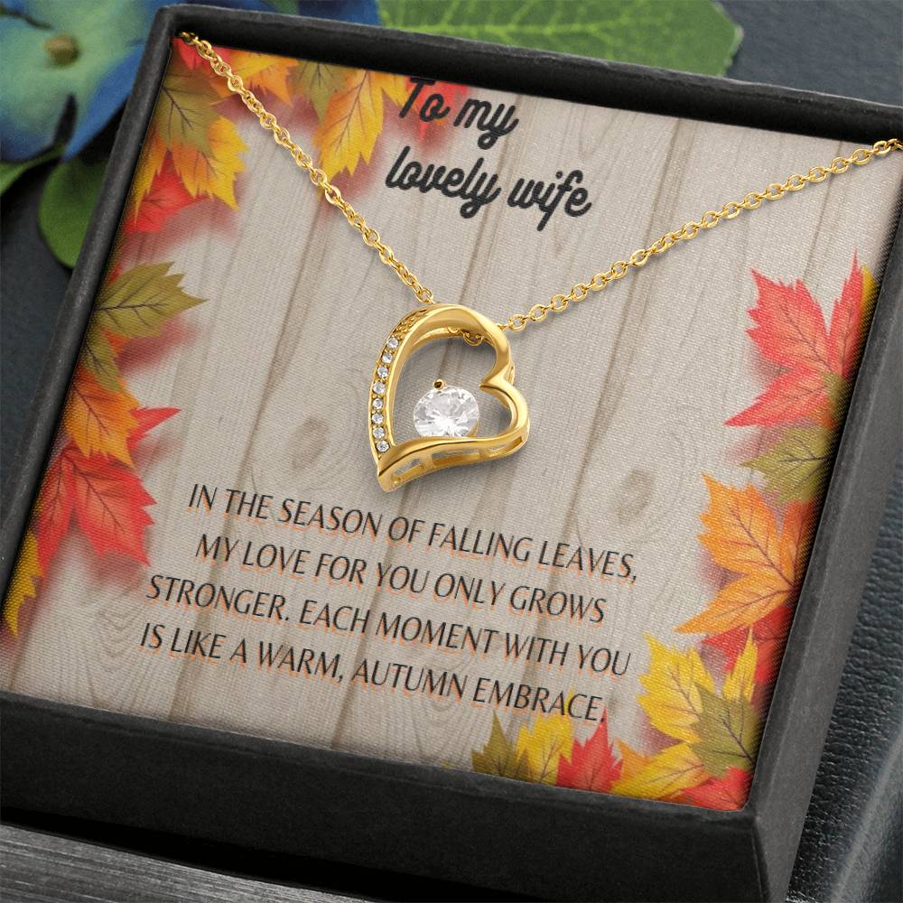 Forever Love Necklace to wife fall edition